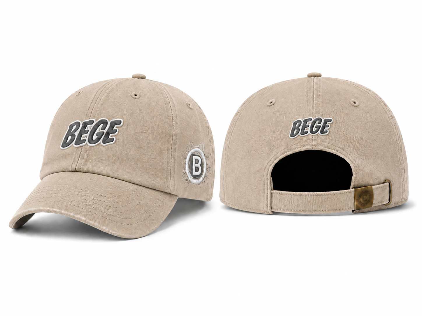 BEGE™ Premium–Sand Beige Dad Cap