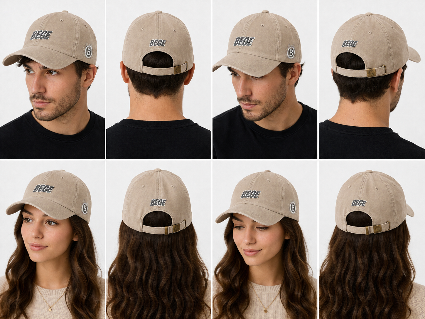 BEGE™ Premium–Sand Beige Dad Cap